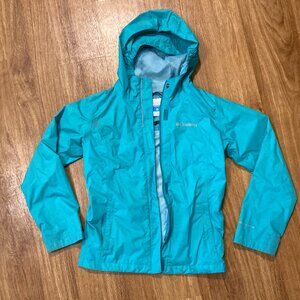 Columbia girls' rain jacket